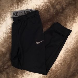 Dark blue nike sweats